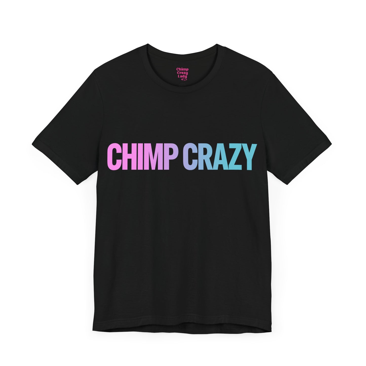 Official Chimp Crazy Logo Unisex Jersey Short Sleeve Tee