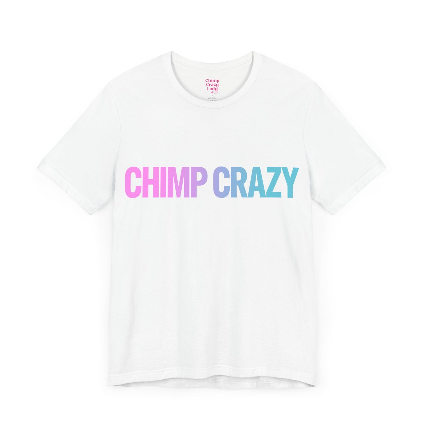 Official Chimp Crazy Logo Unisex Jersey Short Sleeve Tee