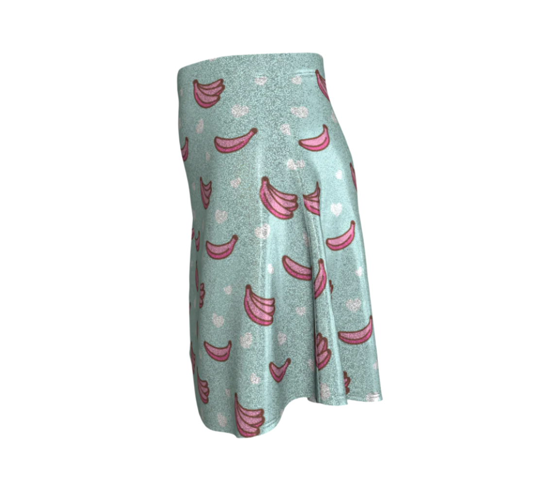 100% Bananas Glitter Skirt