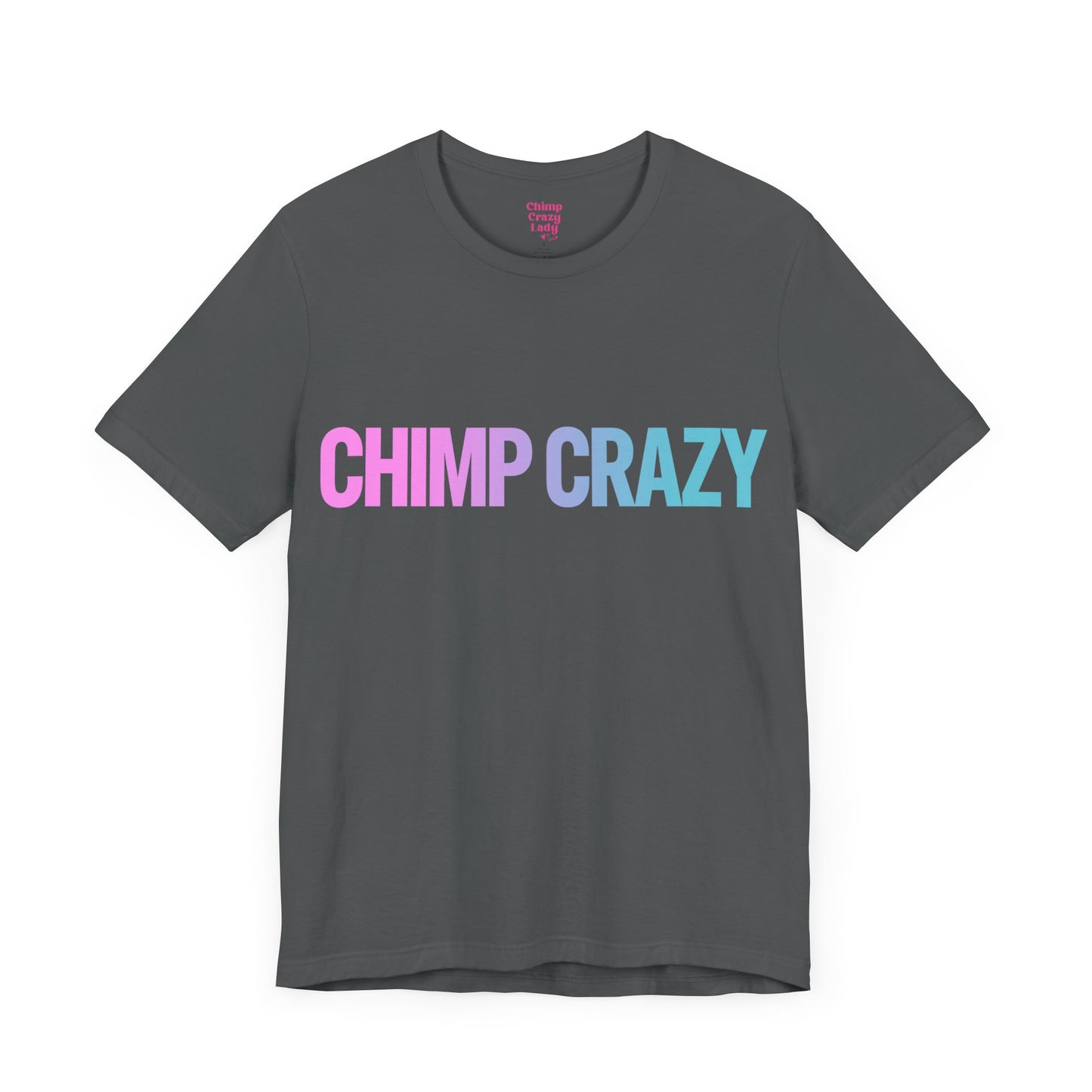 Official Chimp Crazy Logo Unisex Jersey Short Sleeve Tee