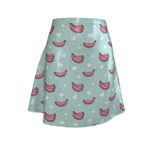 100% Bananas Glitter Skirt